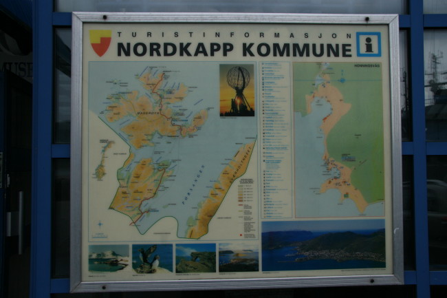 Karta ver Nordkapomrdet