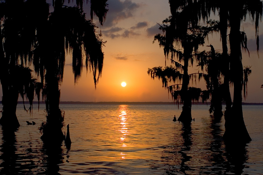 Lake Verret Sunset