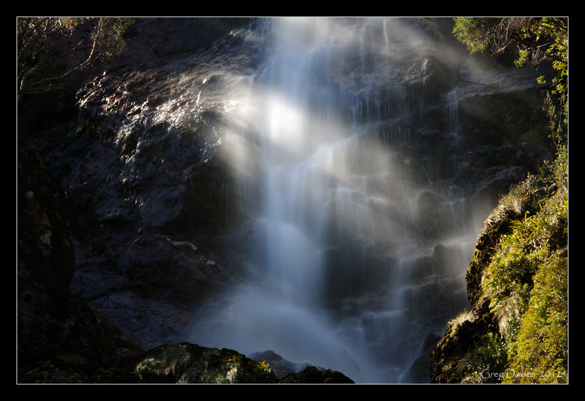 Falls Mist In Sunlight