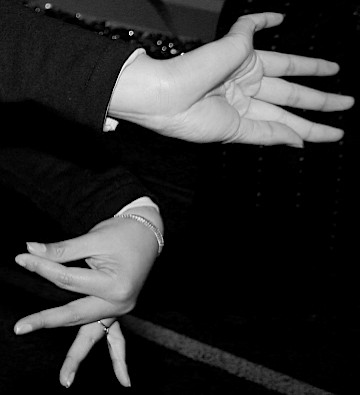 Lao Hands   (Black & White)