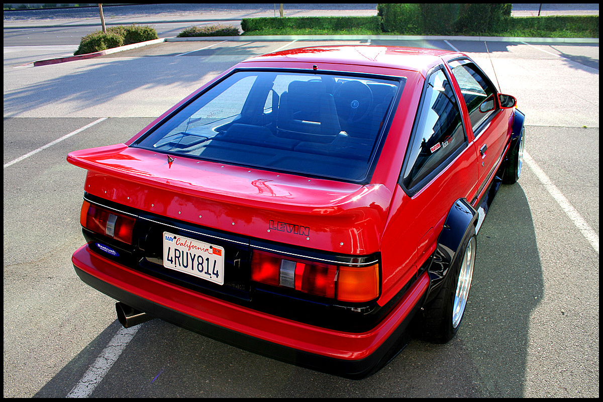 1985 Toyota Corolla AE86 "Flared Levin" for sale.