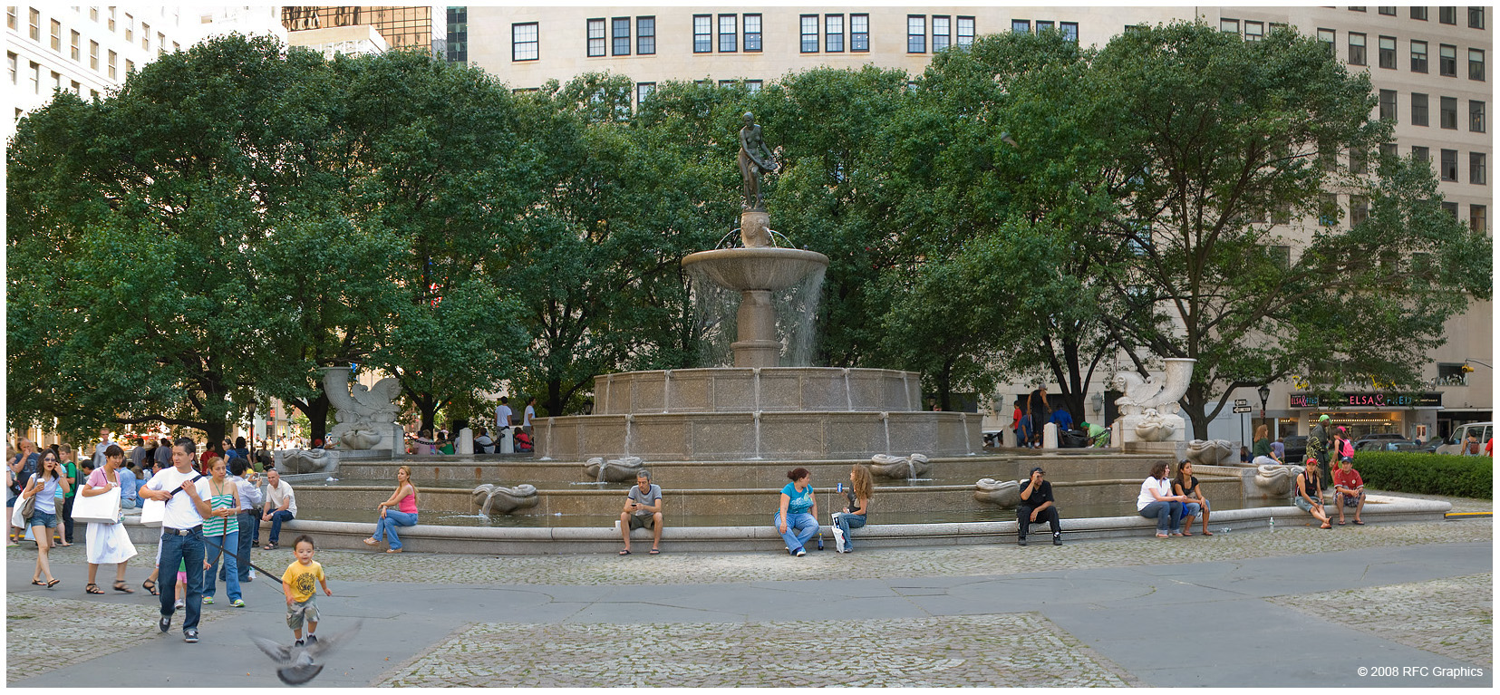 The Pulitzer Memorial Fountain