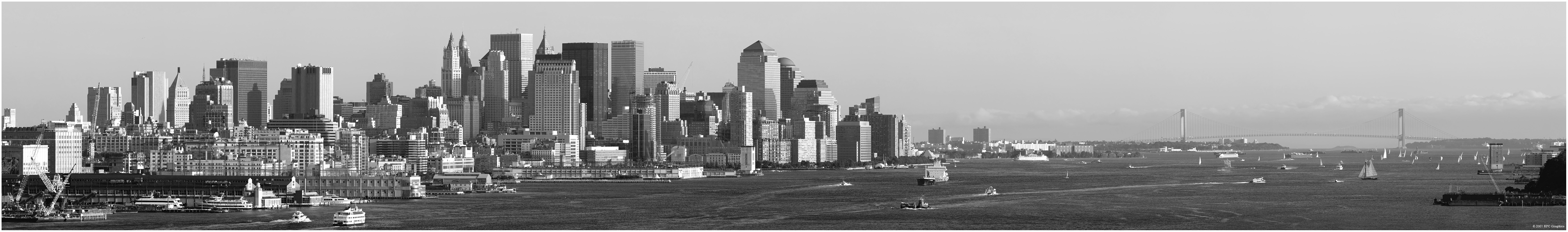 Lower Manhattan BW