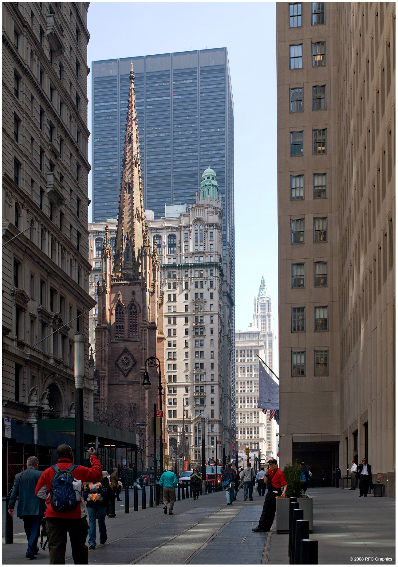 Trinity Church View from Broadway