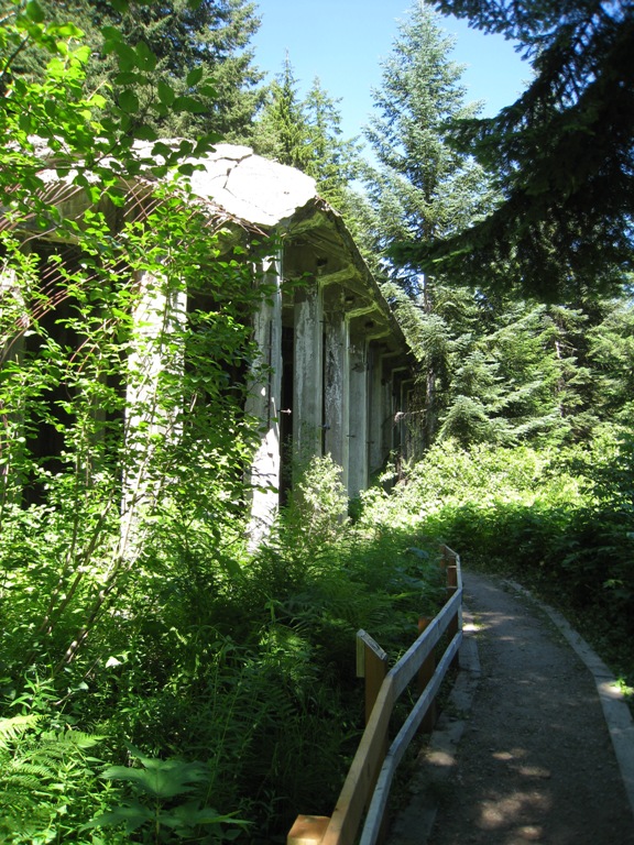 Concrete Snowshed view 1