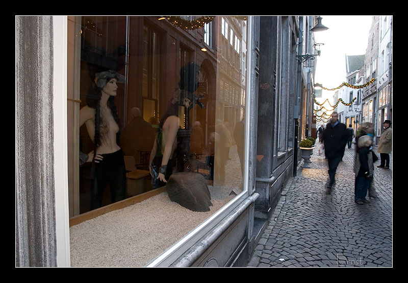 Stokstraat, windowdressing