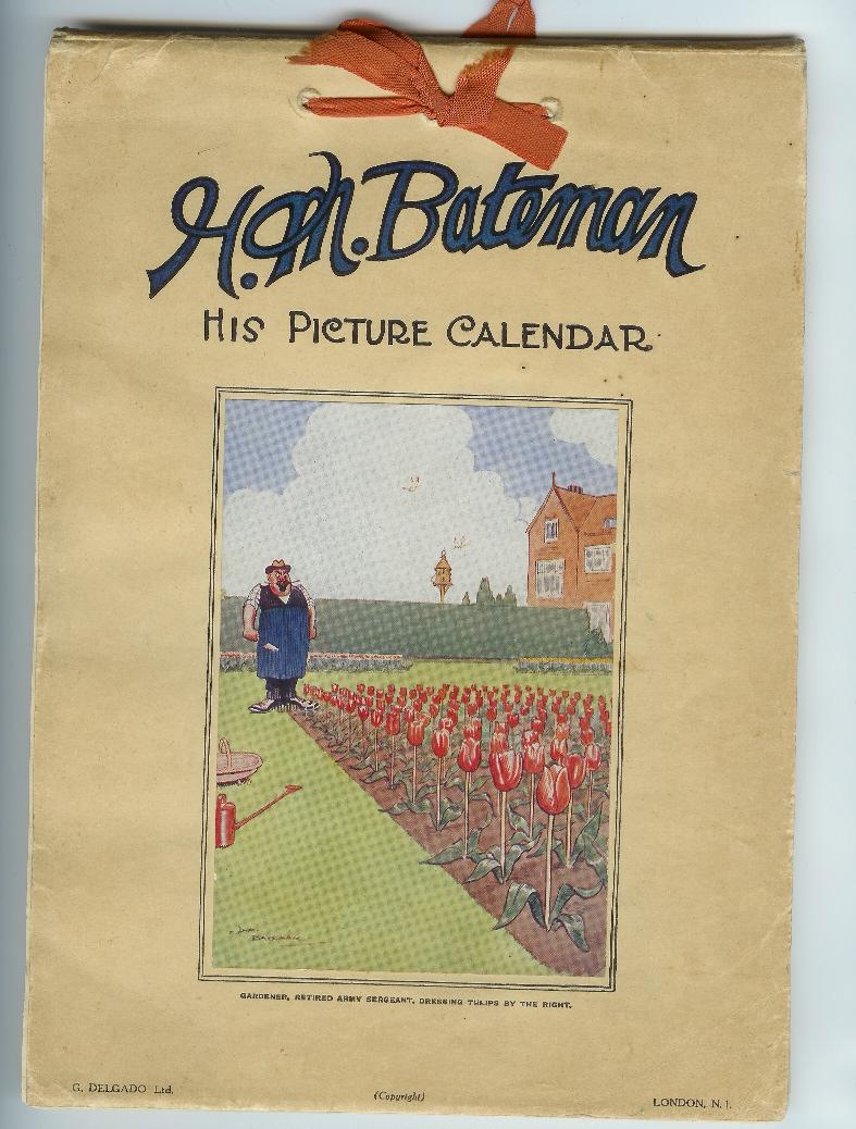 Calendar from 1938