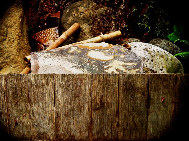 the old oaken barrel.