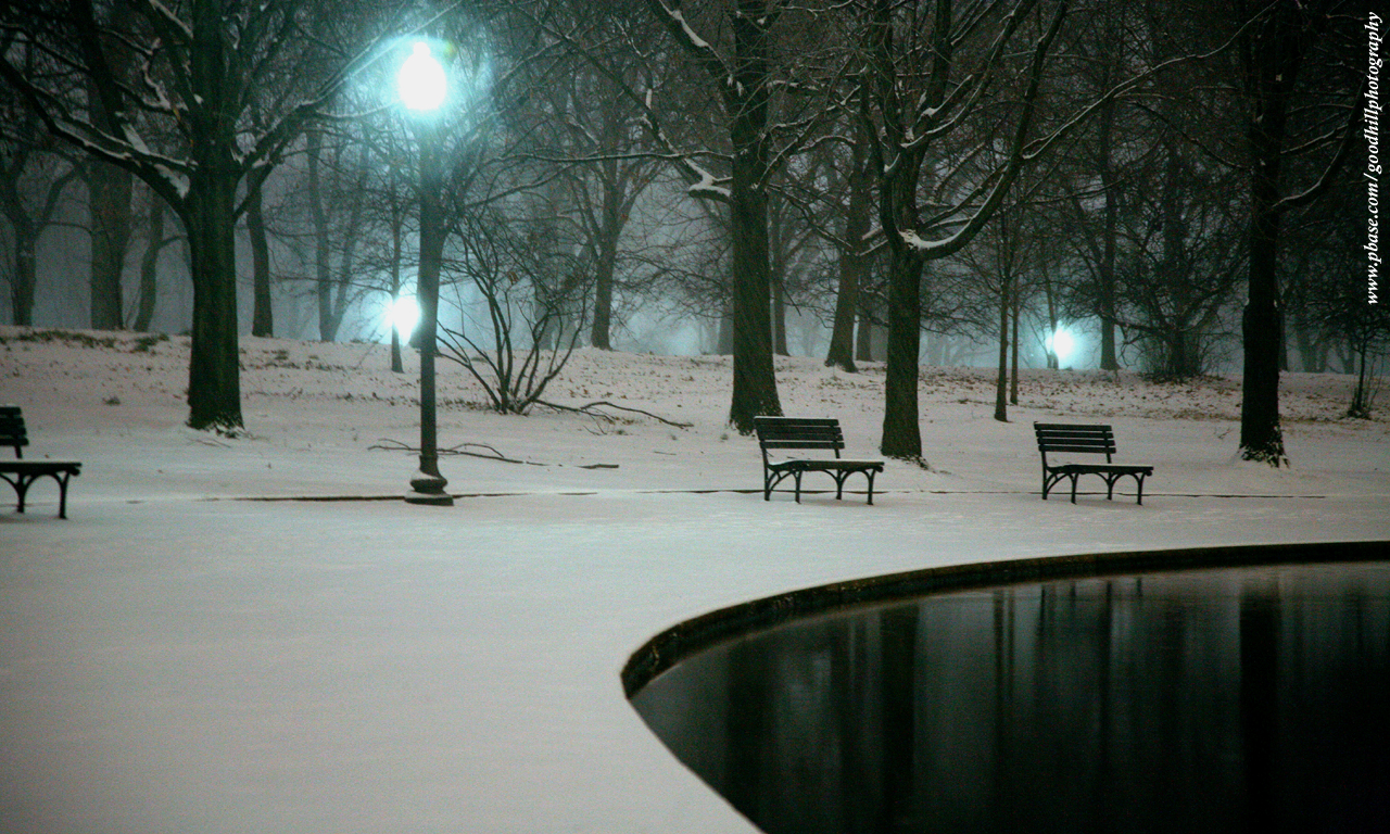 1280 x 768 National Mall 1st Snow