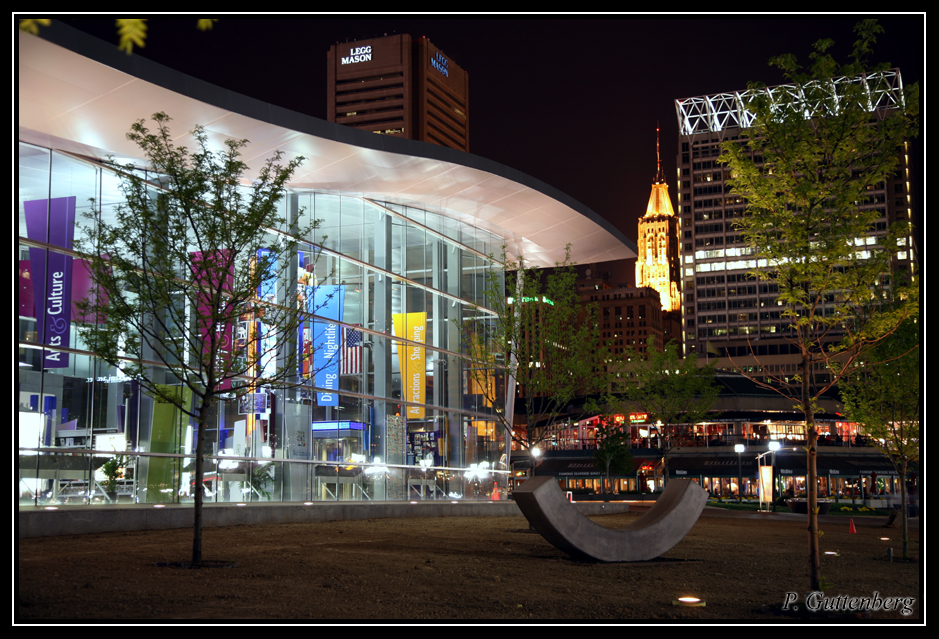 Inner Harbor at Night 9
