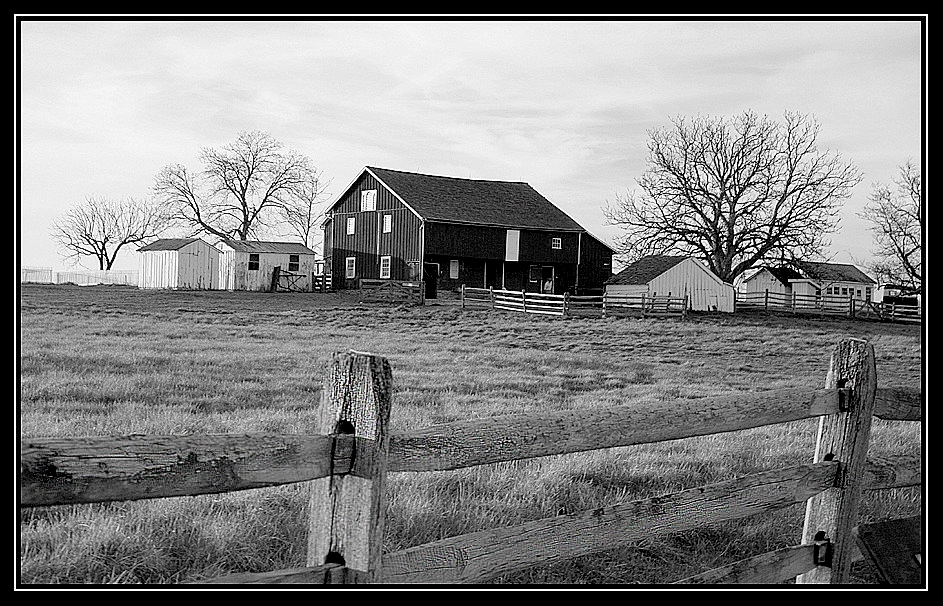 Gettysburg National Military Park B&W