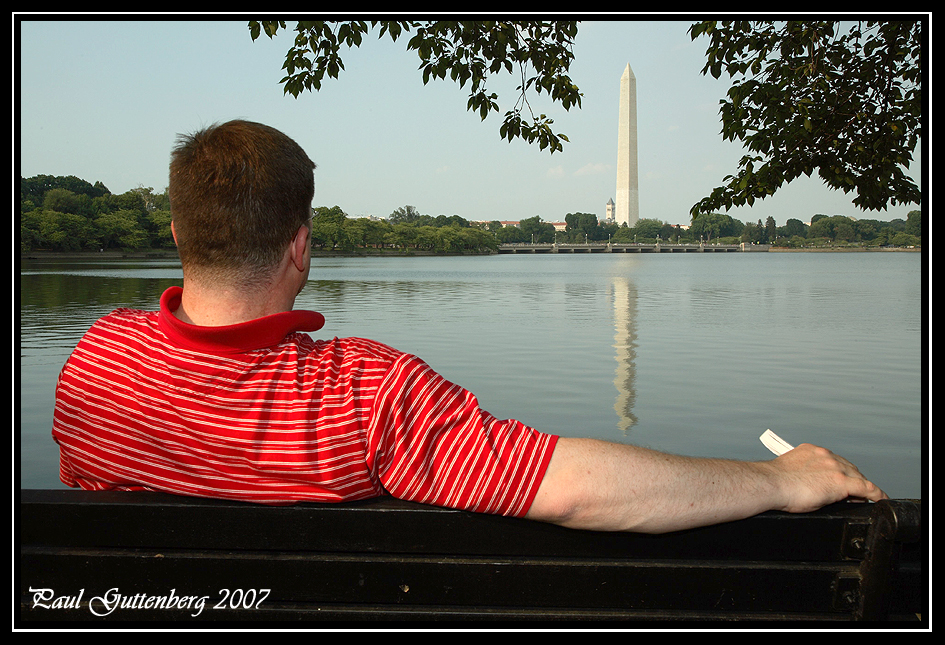 Summer Evening Overlooking the Tidal Basin