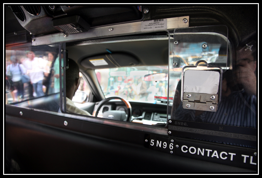 Inside New York Taxi