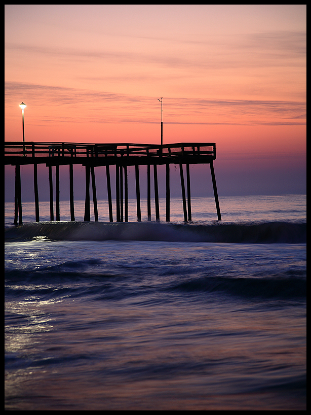 Breaking Waves at the Break of Dawn