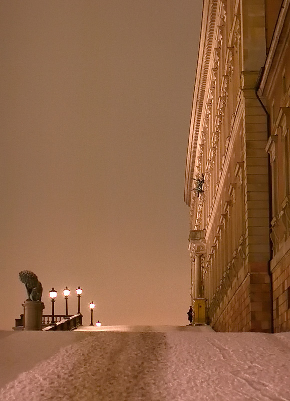 February 13: On guard by the Royal Castle