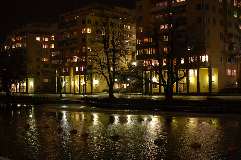 February 17: Night by the canal