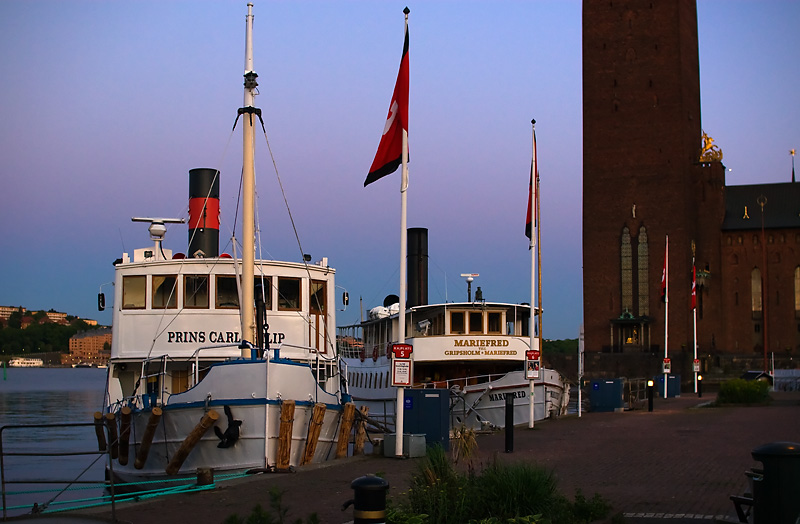 June 3: Boats in twilight
