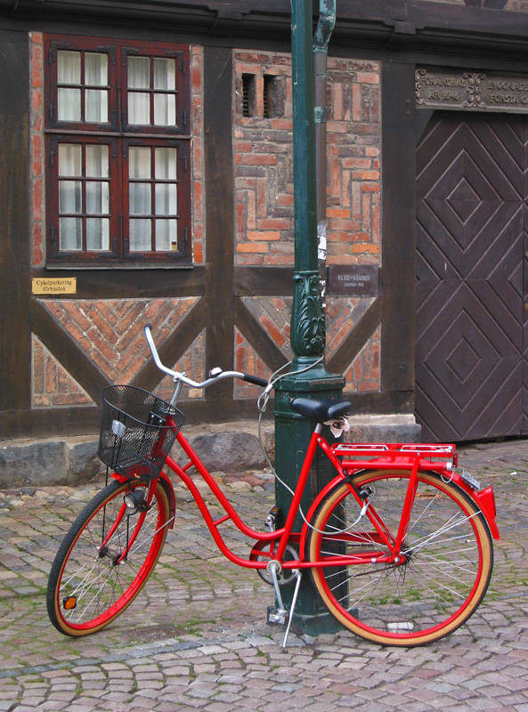 The red bike