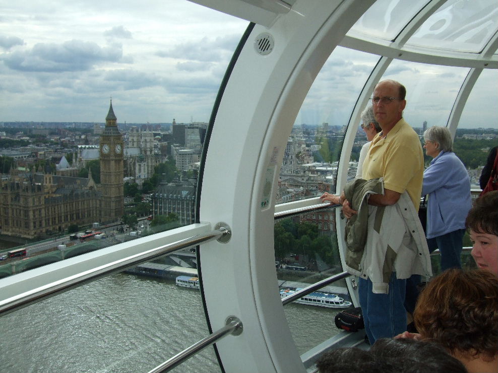 Bob in the London Eye