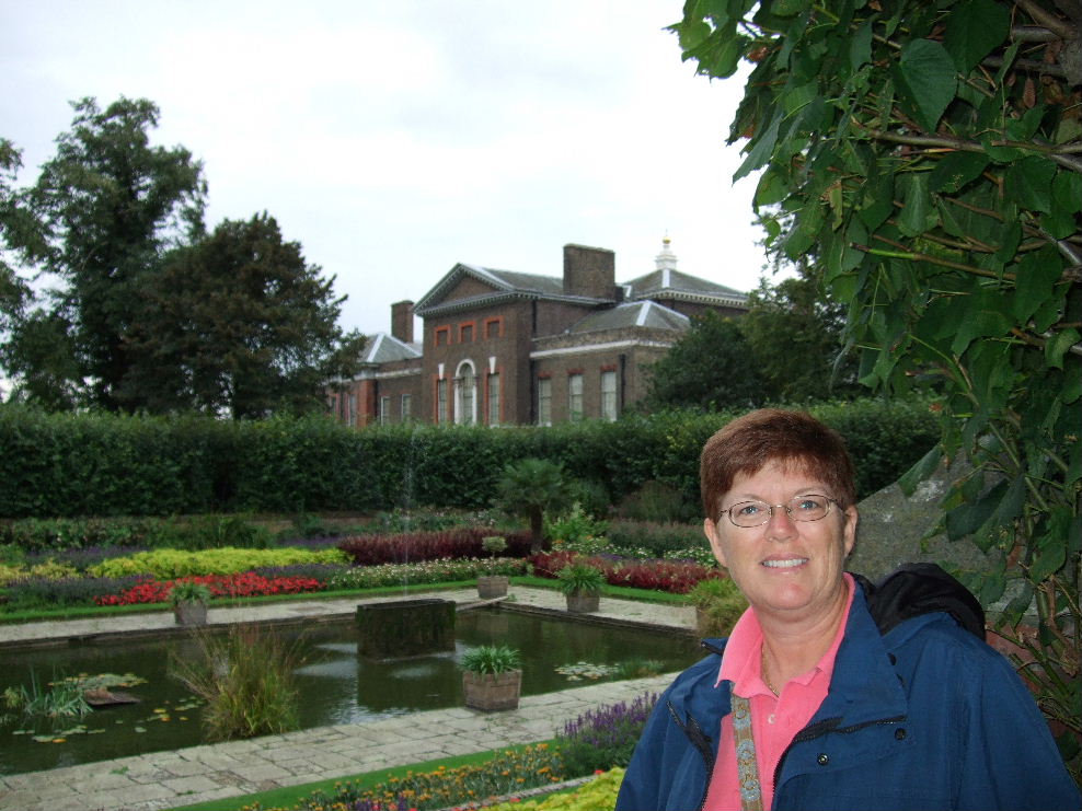 Kensington Palace where Princess Di lived after her divorse