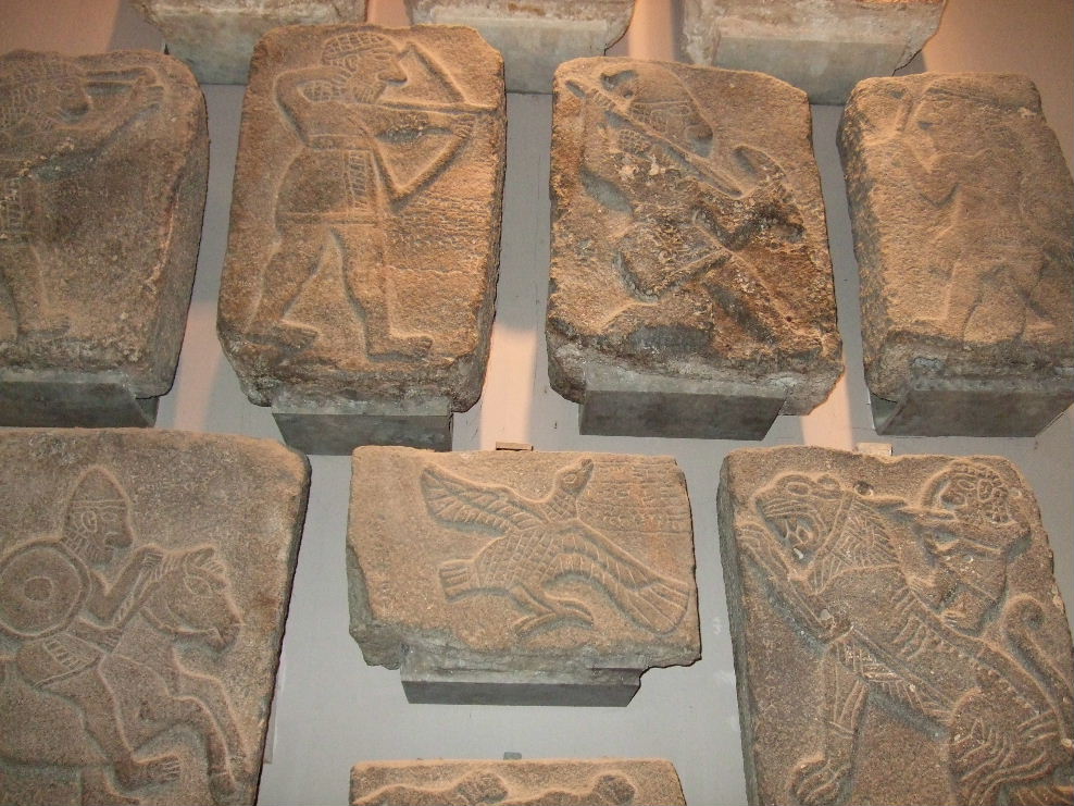 These reliefs remind me very much of the ones we saw in Karatepe, Turkey