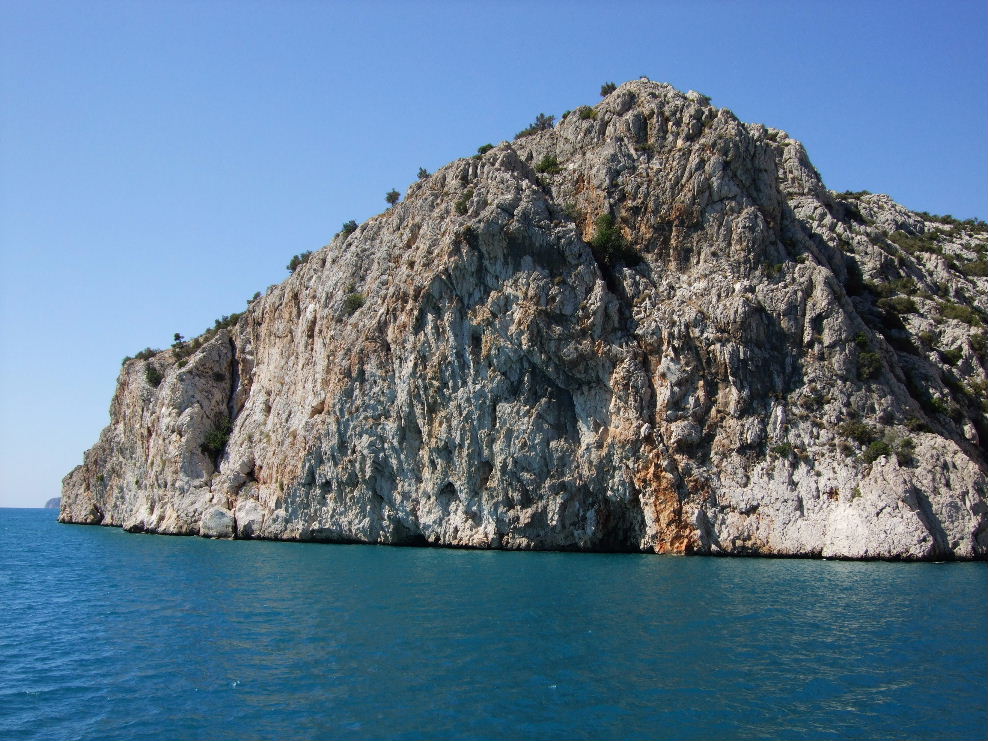 Some of the Turkish coastline