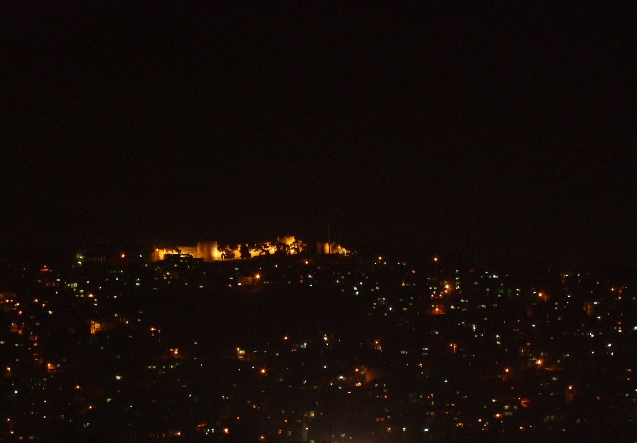 Kaldifekale or Velvet Castle on the hill over Izmir