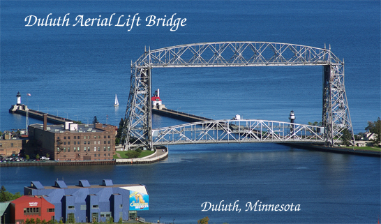 Duluth Aerial Lift Bridge daylight