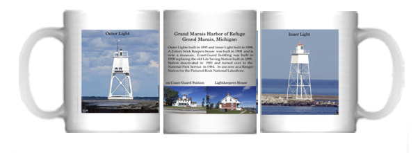 Grand Marais Harbor of Refuge Michigan