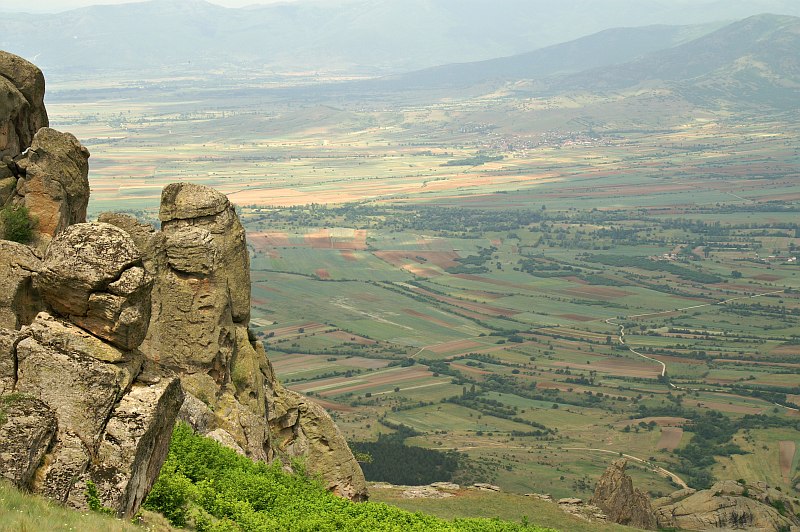 View from Treskavec Monastery