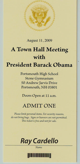 President Obama Town Hall Meeting