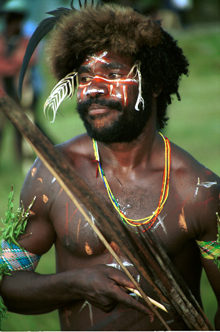 Dani warrior (West Papua)