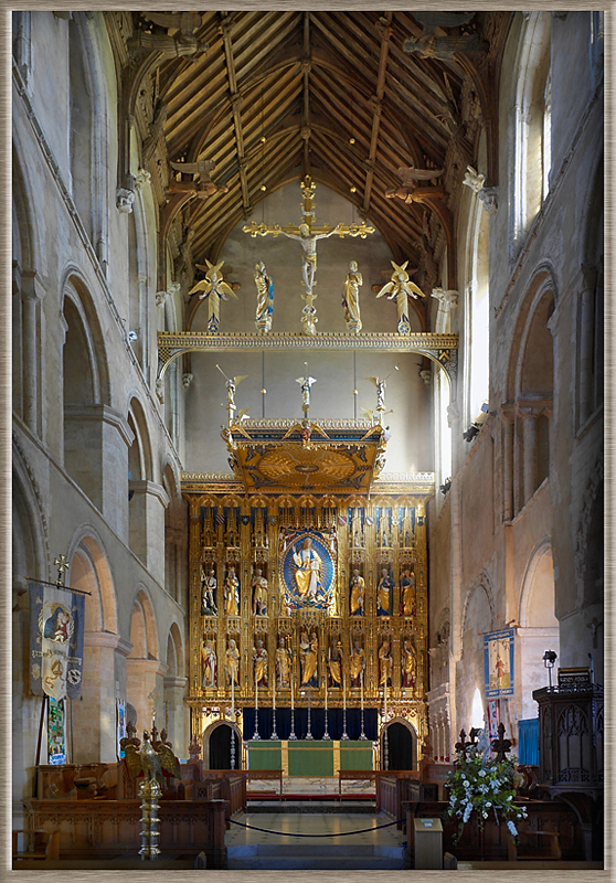 Wymondham Abbey by Quentin Bargate
