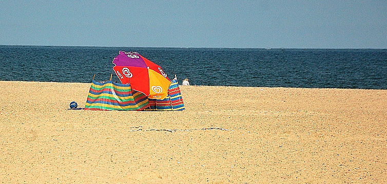 Alone on the Beach