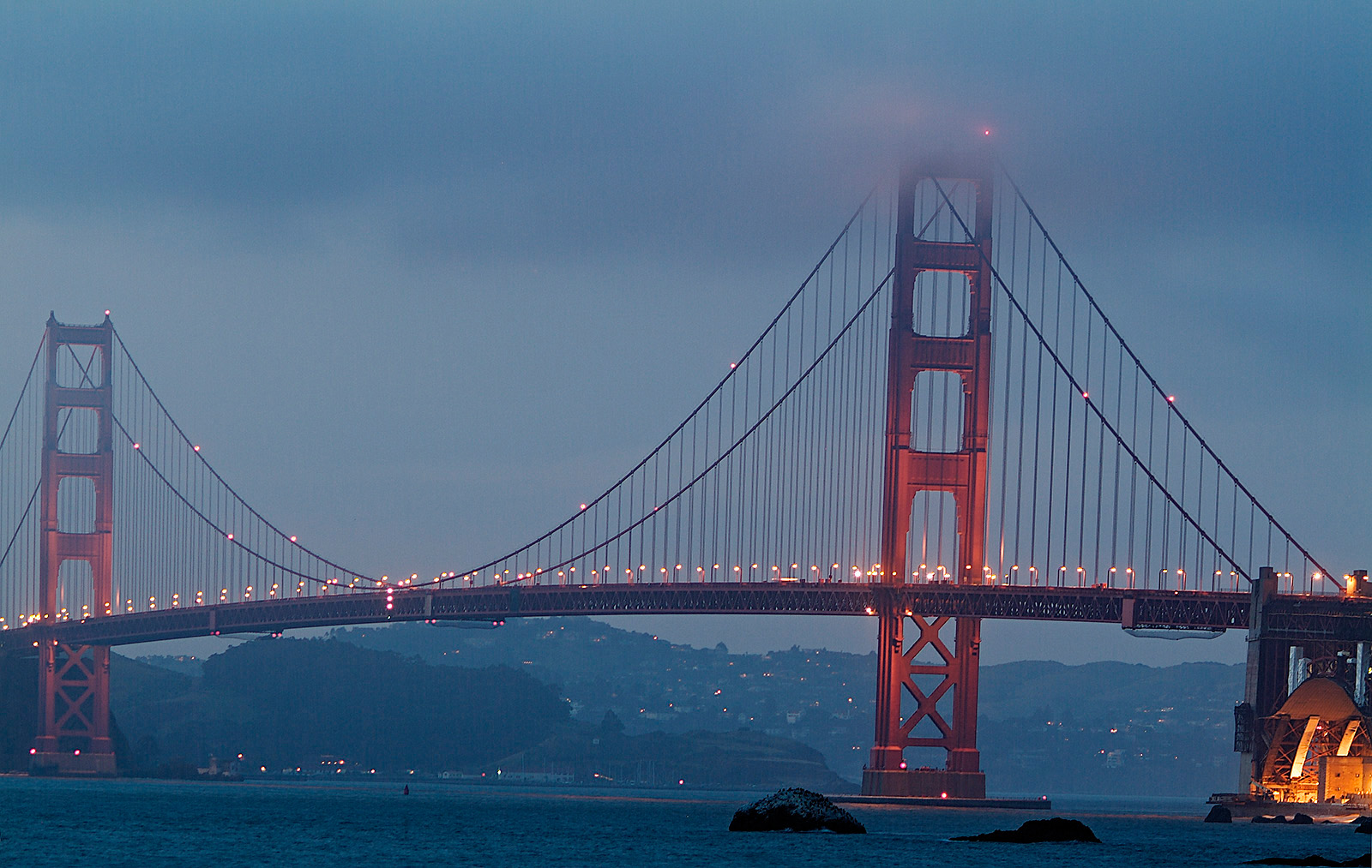 Golden Gate Bridge from Baker beach 02