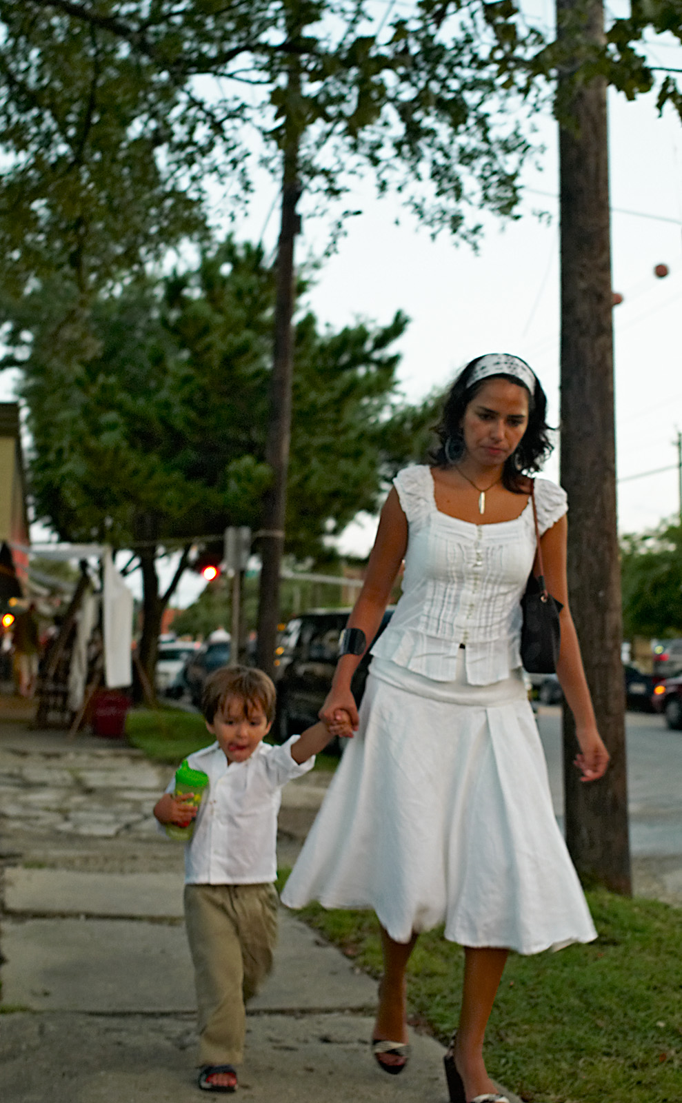 Heights White Linen Nights strollers 01