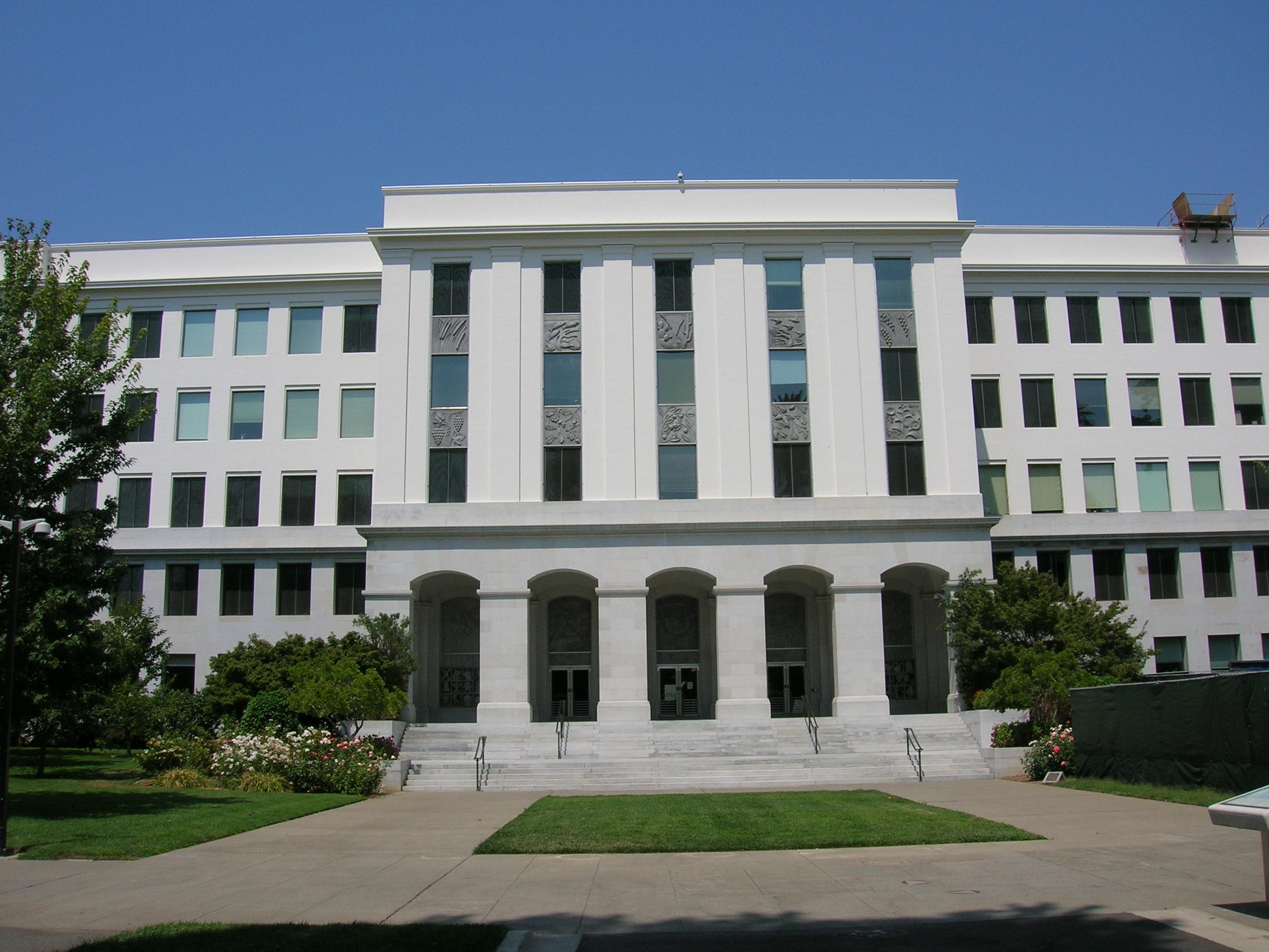 Posterior of the Capitol Building