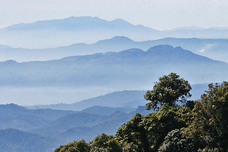 Mountain peaks