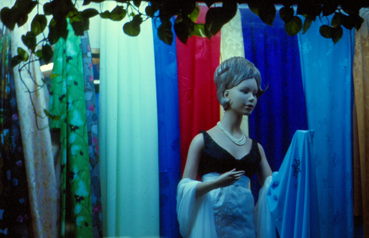 A Fabric Shop in Saigon