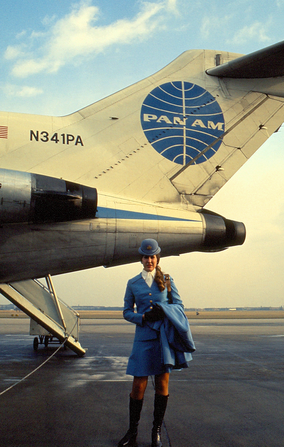 My Favorite Flight Attendant ... Berlin Tempelhof 1971