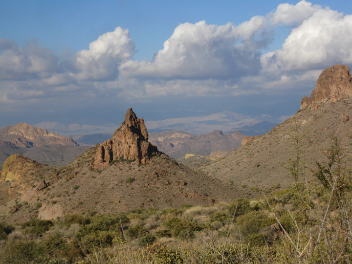 View from lunch spot on Massacre trail