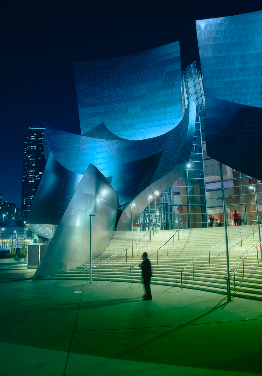 Disney Concert Hall abstract XI