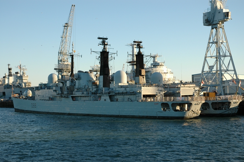 HMS Glasgow & HMS Exeter
