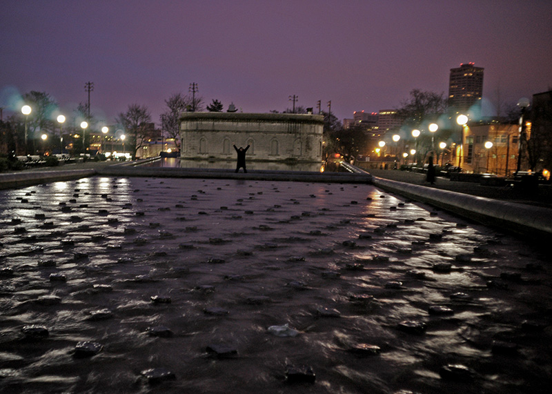fountain man