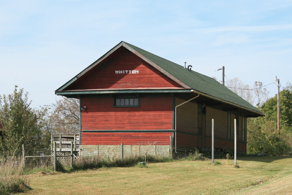 Chicago, Burlington & Quincy Depot, Whitton, Illinois.JPG