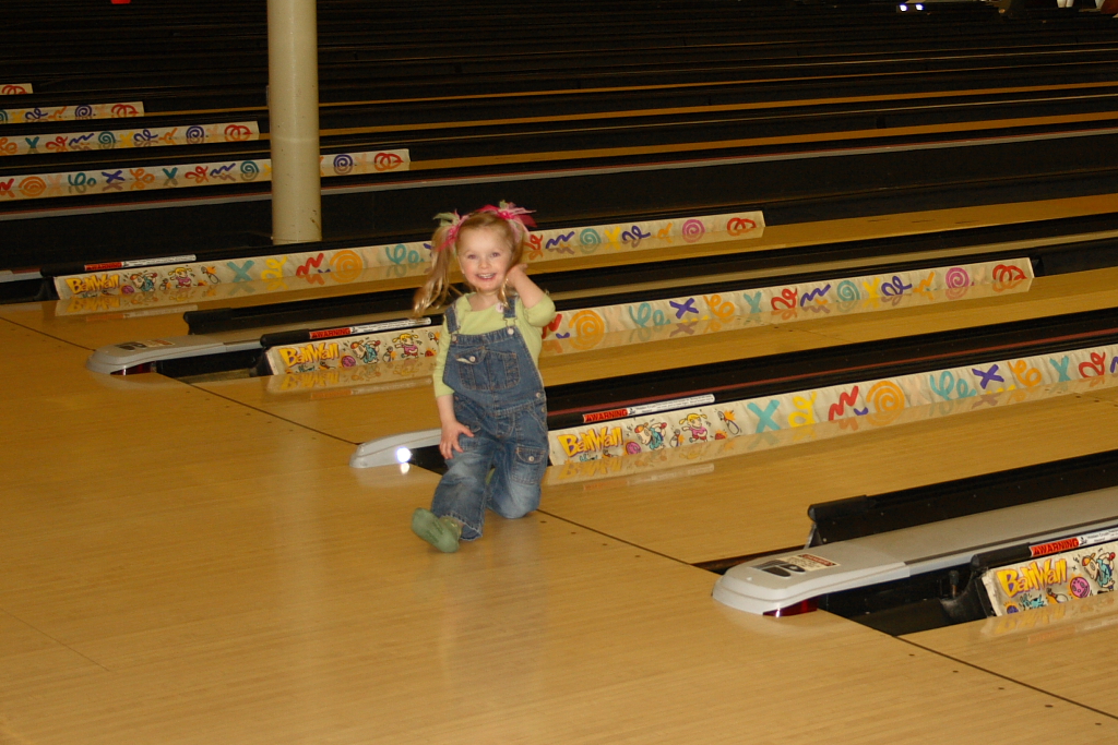 Celebrate when the Pins fall down...   Repeat