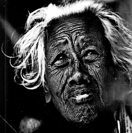 80 Year old Marshallese Woman Ebeye 1968