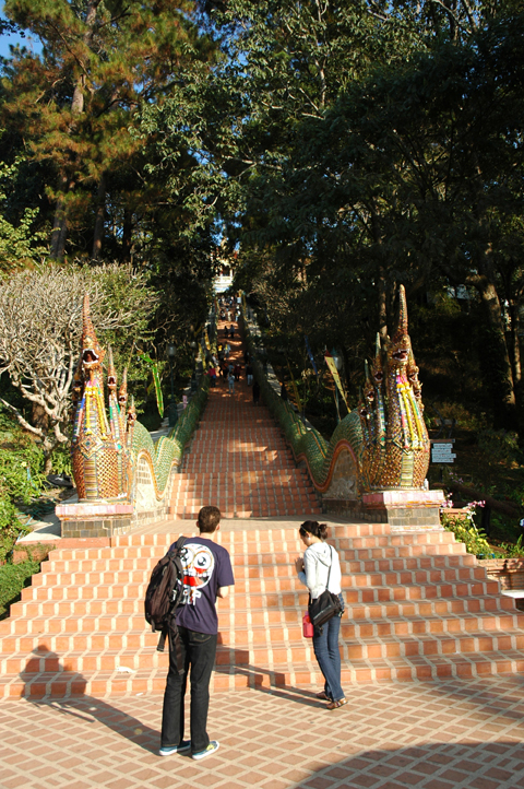 Steps to Wat Phrathat