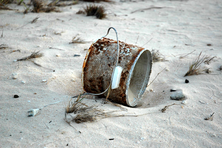 Crock pot on the beach