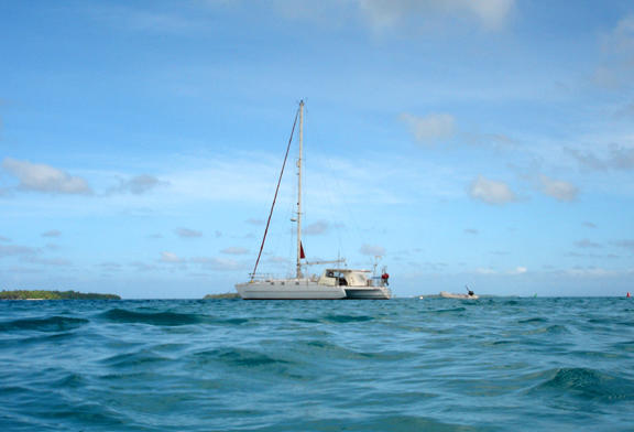 Second Tri at anchor